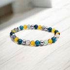 Bracelet Pierres Naturelles - Résilience, Sérénité & Force Intérieure