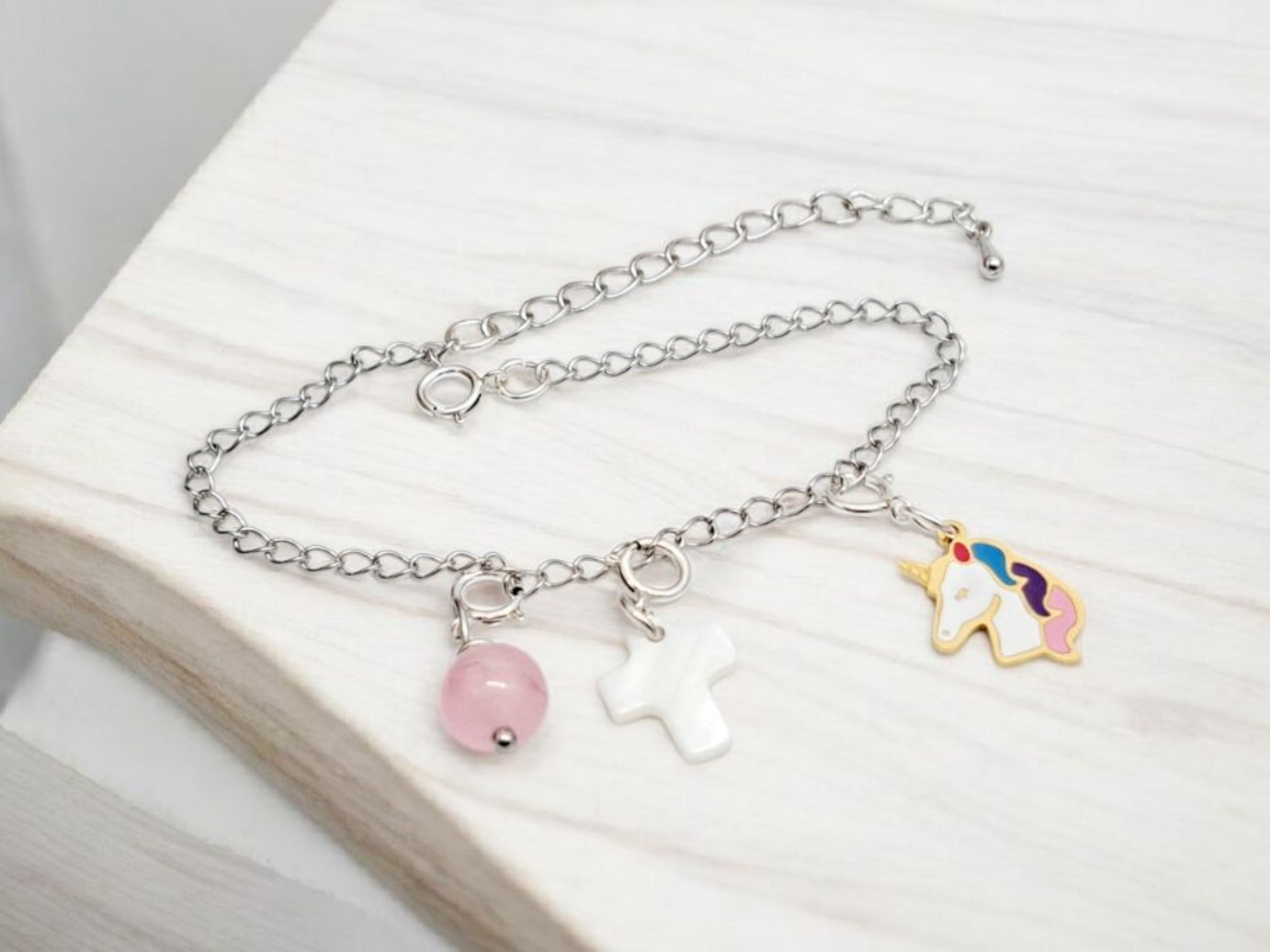Charms Enfants en Acier Inoxydable – Bijoux d'Intention Ludiques