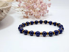 Bracelet Lapis Lazuli Femme | Cadeau Sagesse & Élégance |Domidora