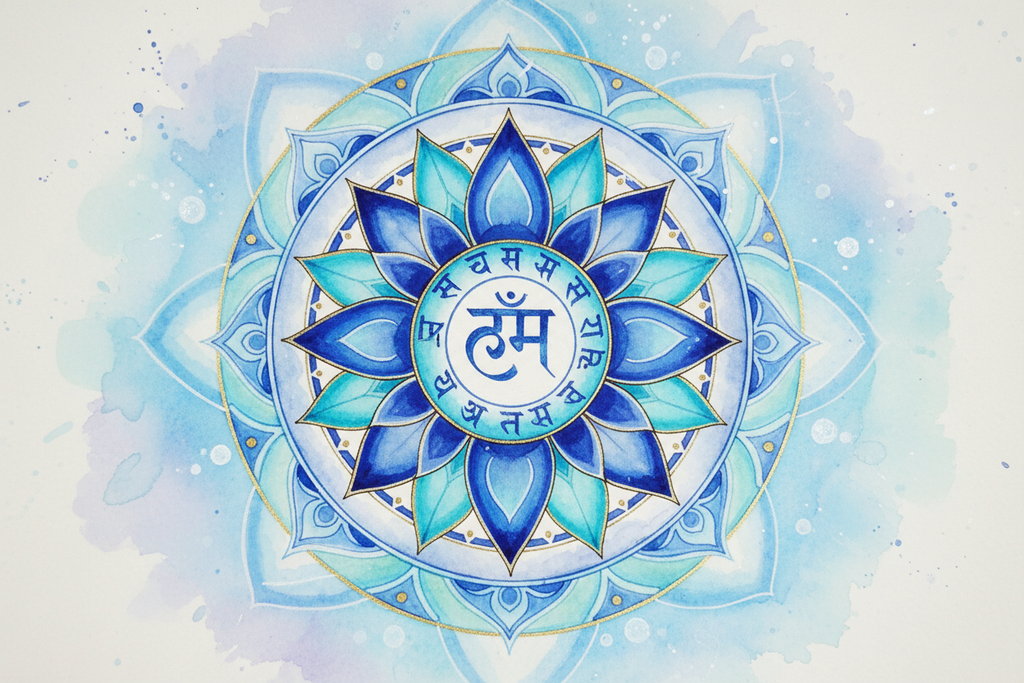 dessin du chakra gorge