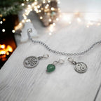 Pack Abondance & Réussite : Trio Charms Aventurine, Arbre de Vie & Yin Yang | Bracelet Intention