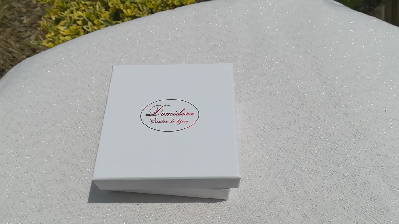 Bracelet Quartz Fumé Femme 6mm | Hématite Dorée | Cadeau Élégant